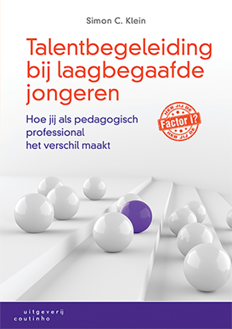 Omslag van Talentbegeleiding bij laagbegaafde jongeren