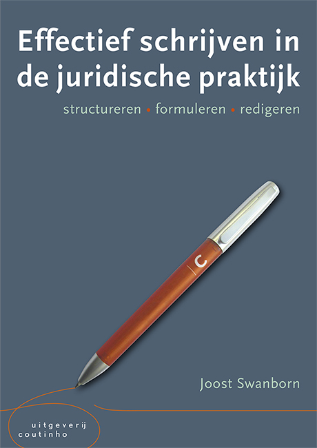 Omslag van Effectief schrijven in de juridische praktijk