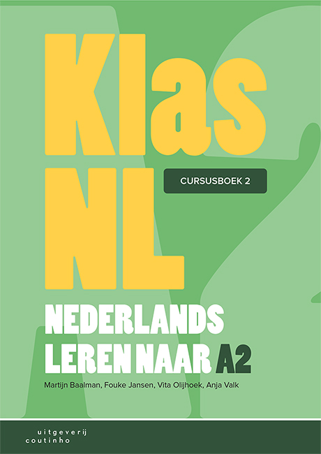 Omslag van KlasNL - Nederlands leren naar A2 - cursusboek 2