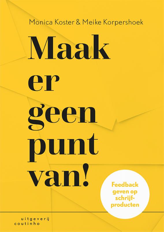 Omslag van Maak er geen punt van!