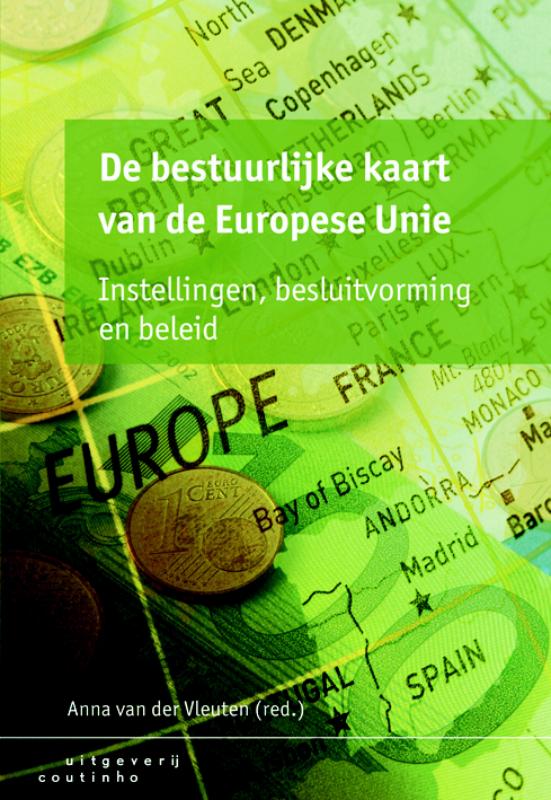 Omslag van De bestuurlijke kaart van de Europese Unie