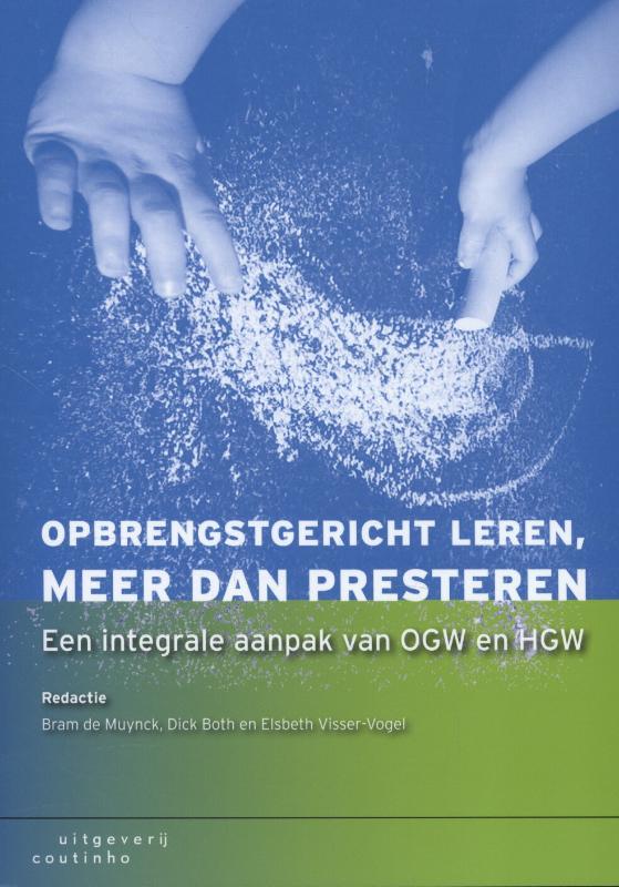 Omslag van Opbrengstgericht leren, meer dan presteren