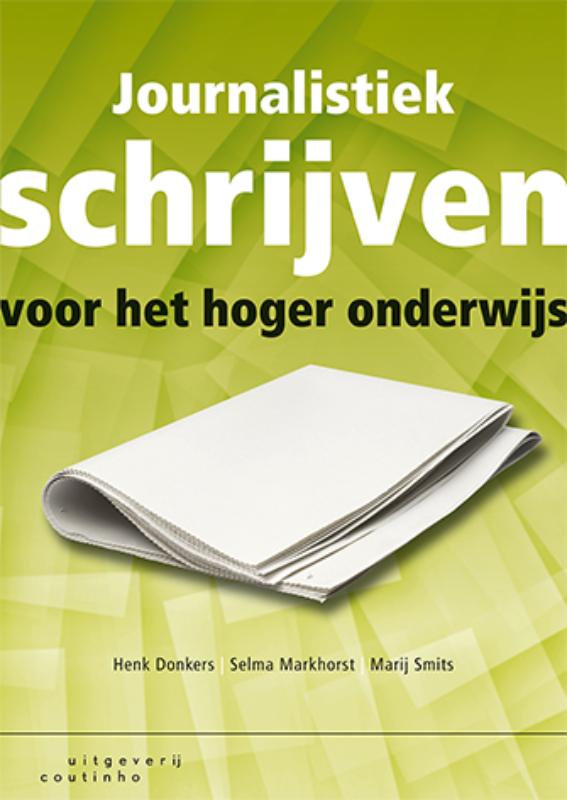Omslag van Journalistiek schrijven voor het hoger onderwijs