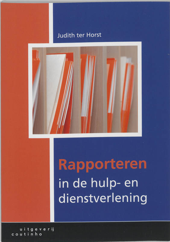 Omslag van Rapporteren in de hulp- en dienstverlening