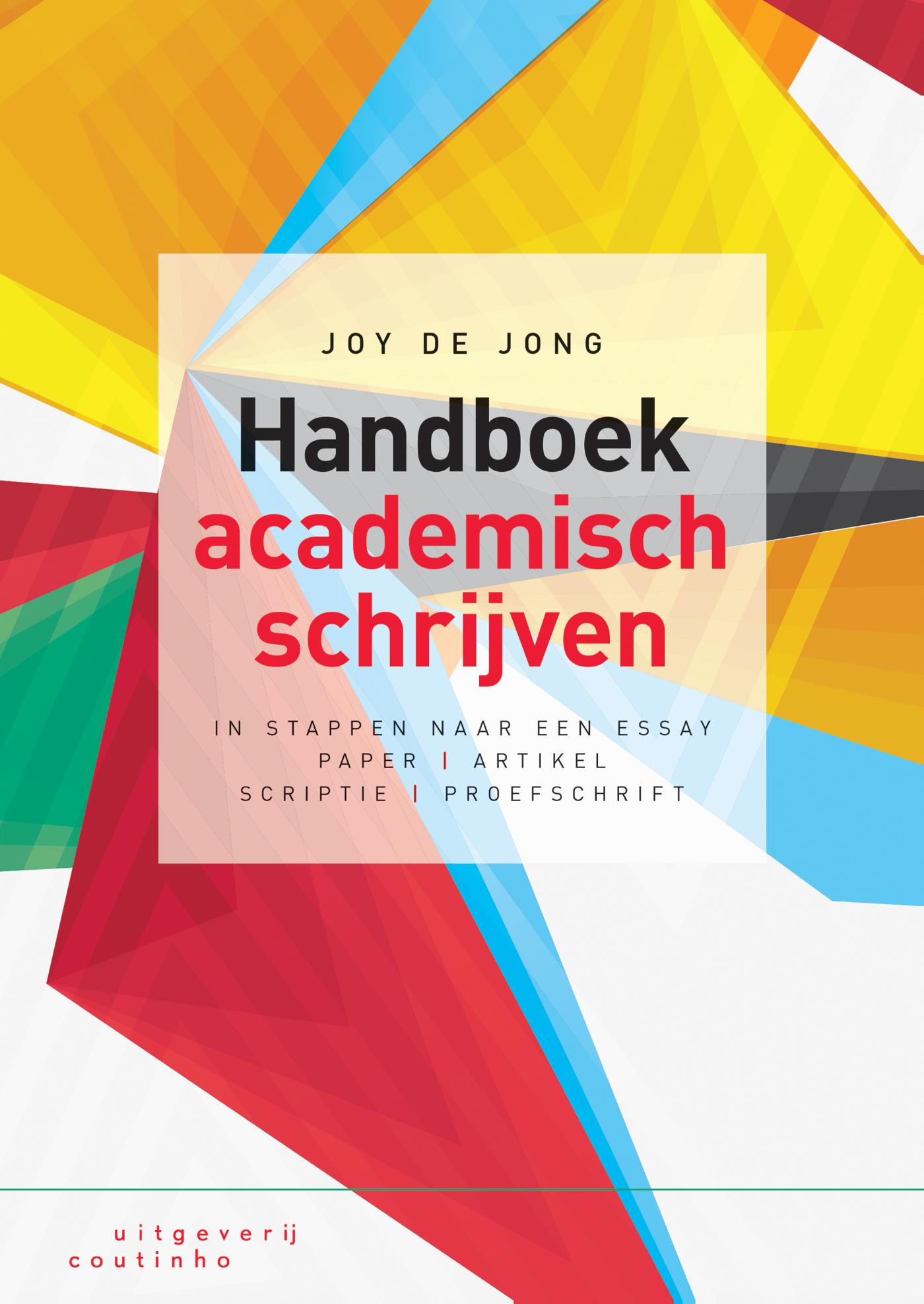 Omslag van Handboek academisch schrijven