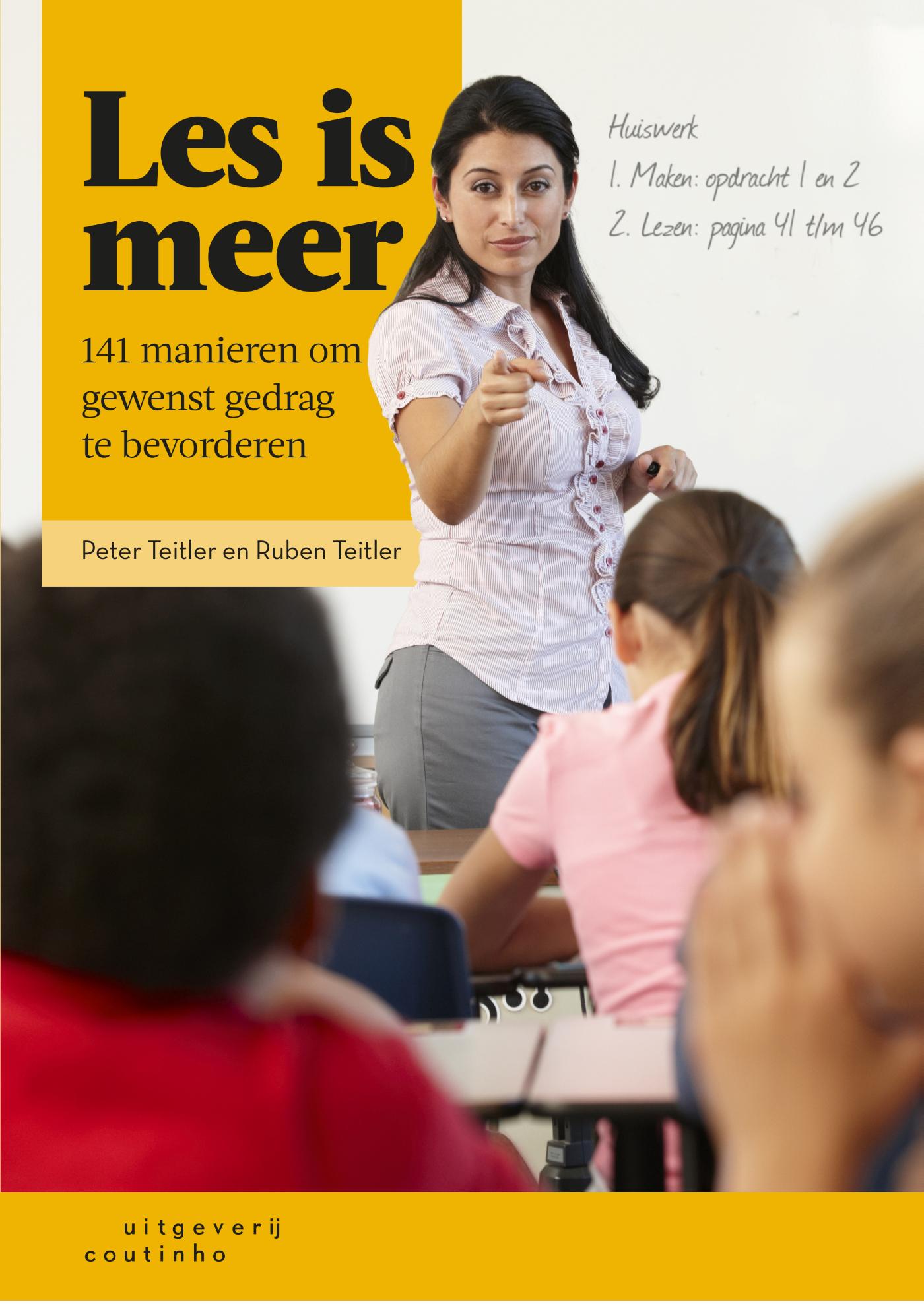 Omslag van Les is meer