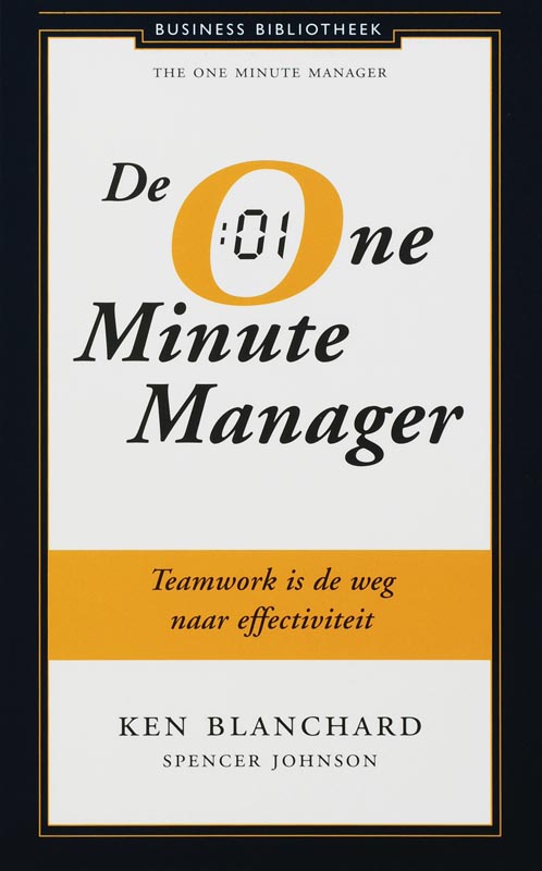 Omslag van De One Minute Manager