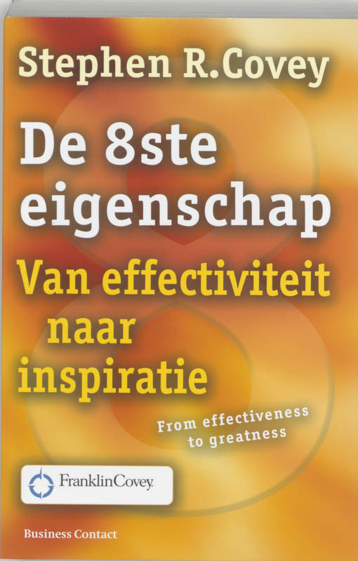 Omslag van De 8ste eigenschap