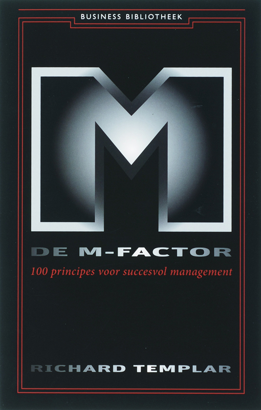 Omslag van De M-factor
