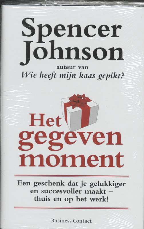 Omslag van Het gegeven moment