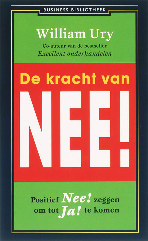 Omslag van De kracht van Nee!