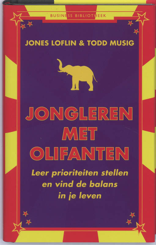 Omslag van Jongleren met olifanten