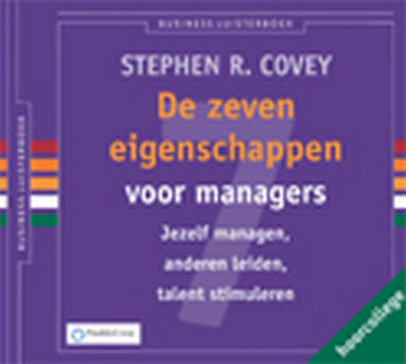 Omslag van De zeven eigenschappen voor managers