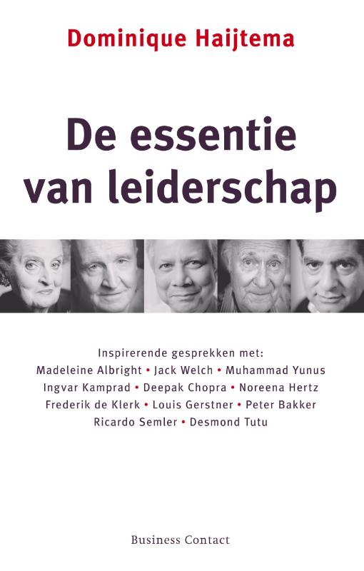 Omslag van De essentie van leiderschap