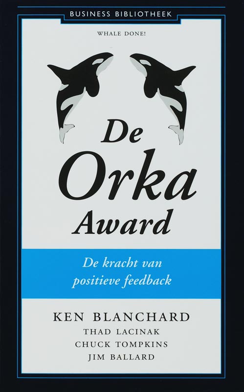 Omslag van De Orka Award
