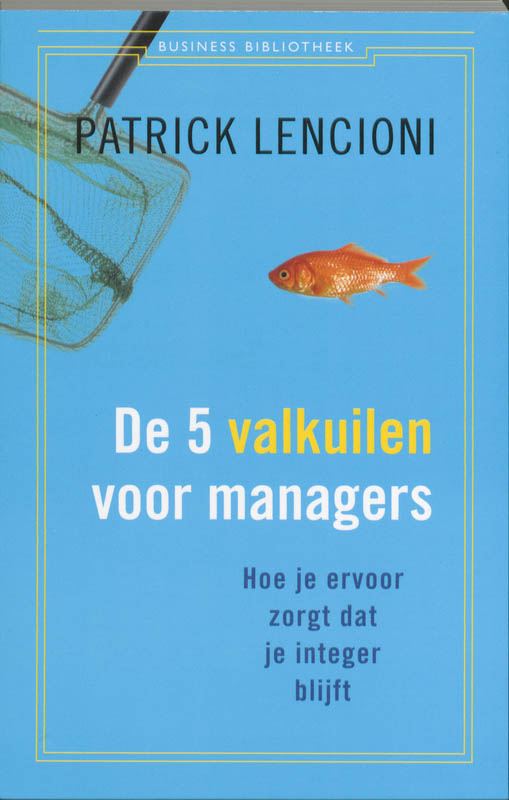 Omslag van De 5 valkuilen voor managers