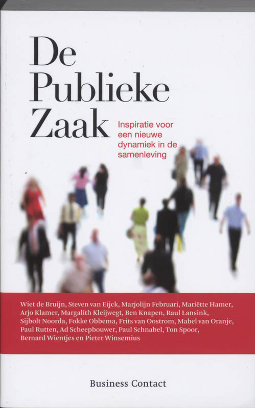Omslag van De publieke zaak