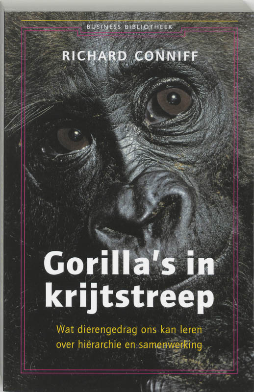 Omslag van Gorilla's in krijtstreep