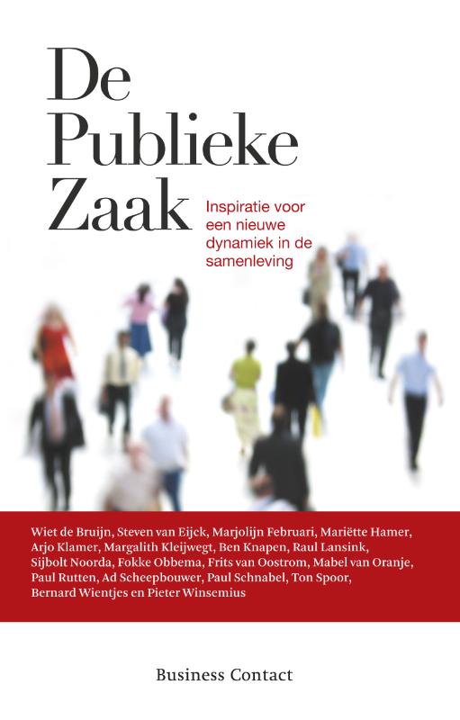 Omslag van De publieke zaak
