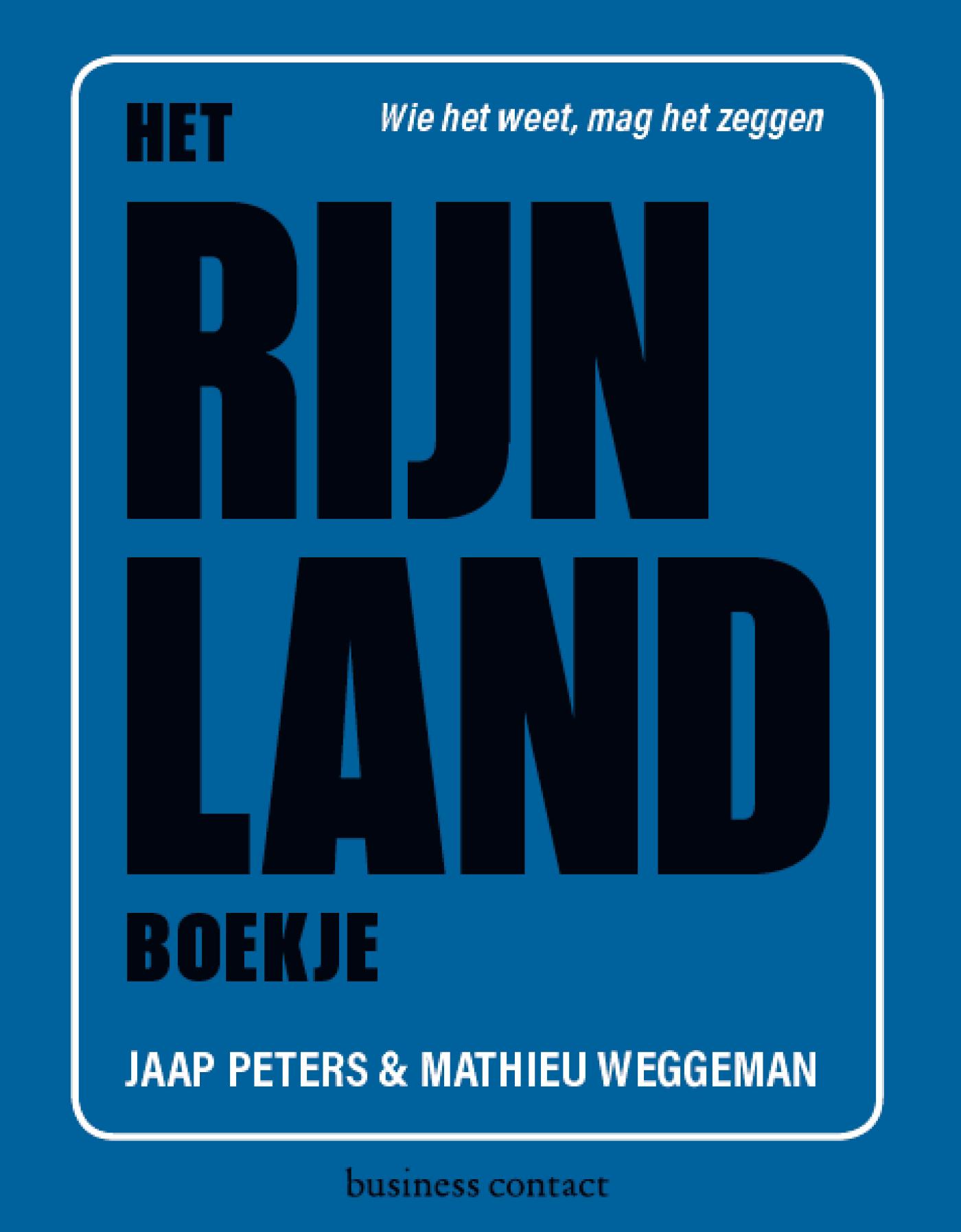 Omslag van Het Rijnland-boekje