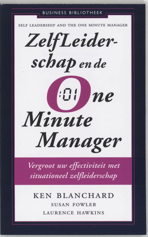 Omslag van Zelfleiderschap en de One-Minute Manager