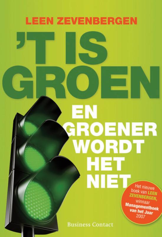 Omslag van ´t Is groen