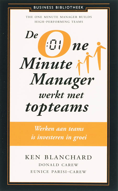 Omslag van One Minute Manager werkt met topteams