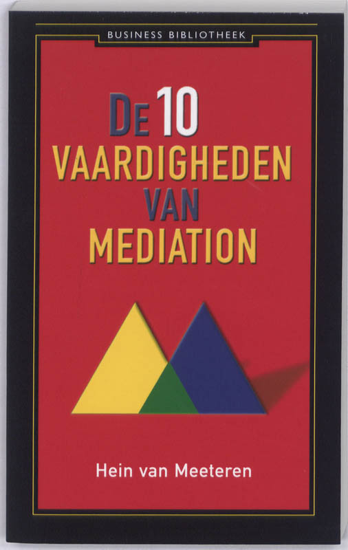 Omslag van De 10 vaardigheden van mediation