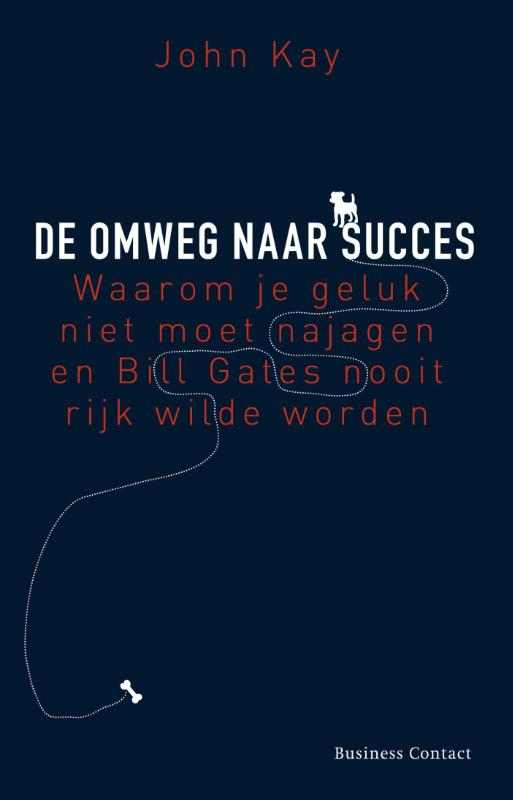 Omslag van De omweg naar succes