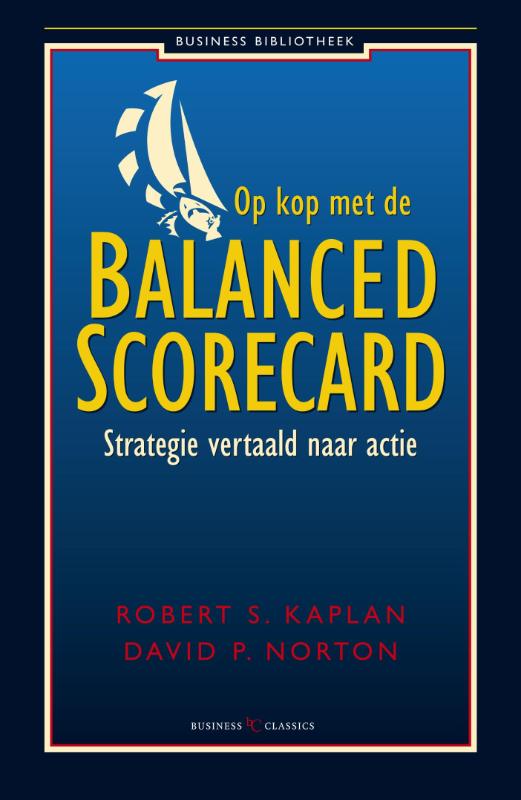 Omslag van Op kop met de balanced scorecard