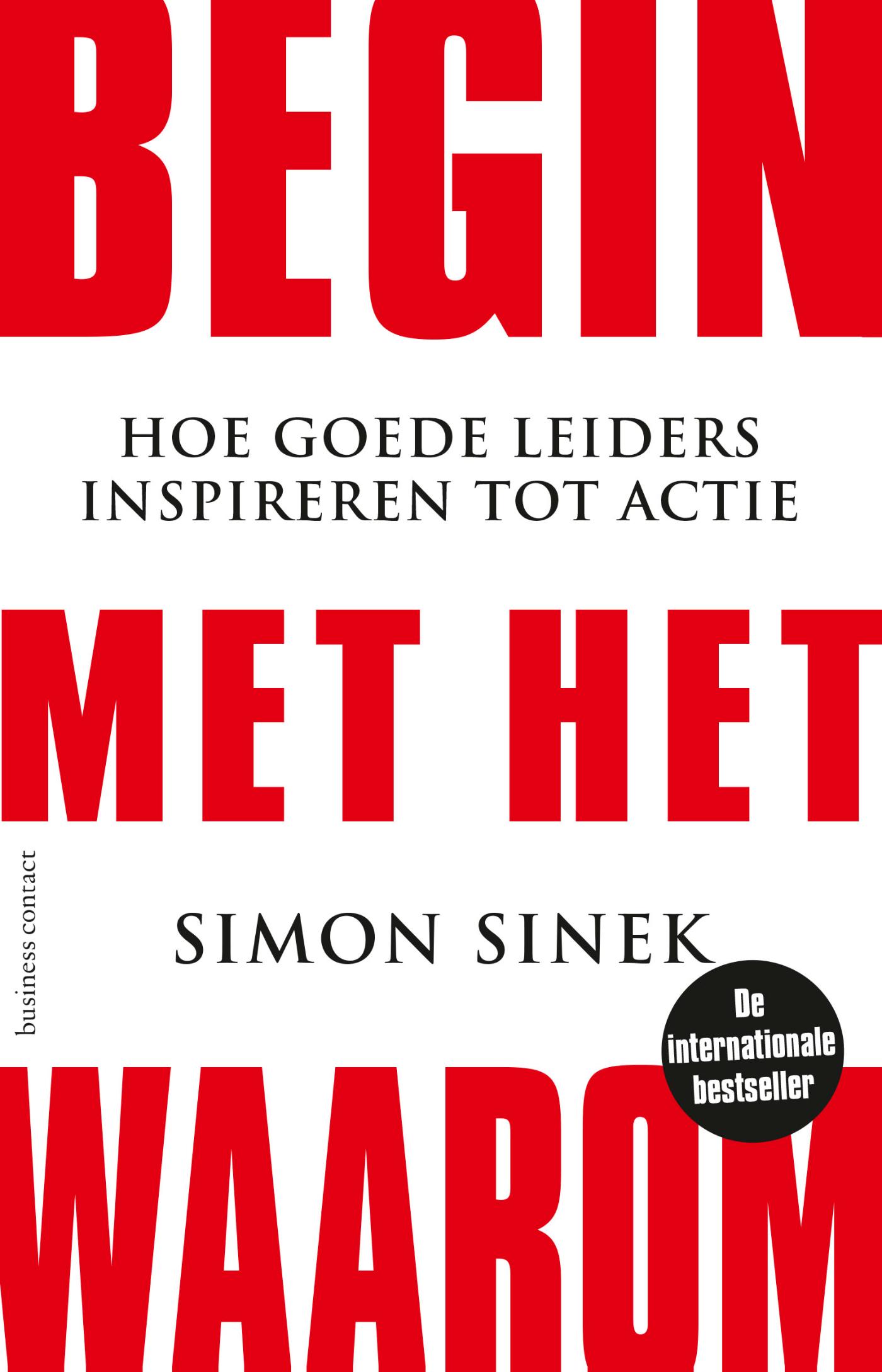 Omslag van Begin met het waarom