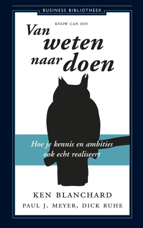 Omslag van Van weten naar doen