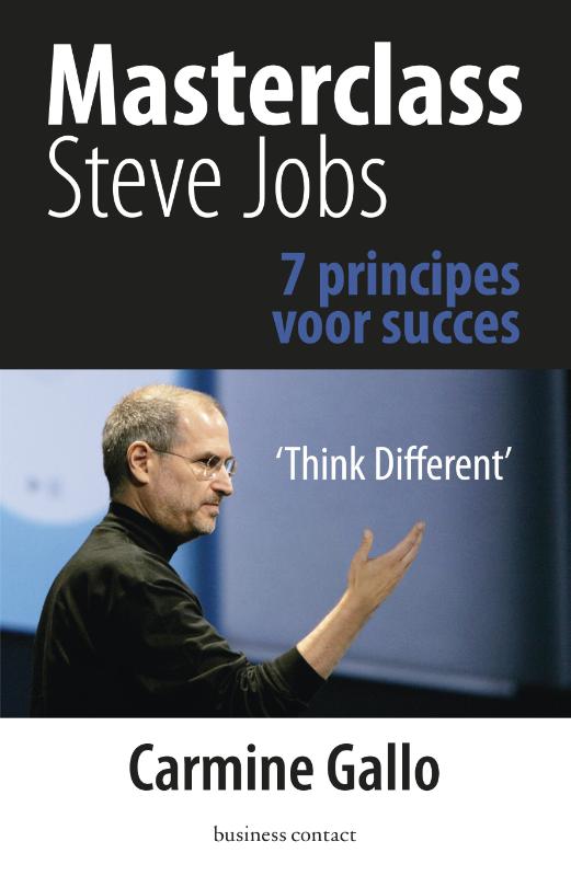 Omslag van Masterclass Steve Jobs