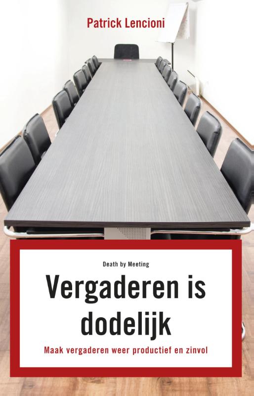 Omslag van Vergaderen is dodelijk