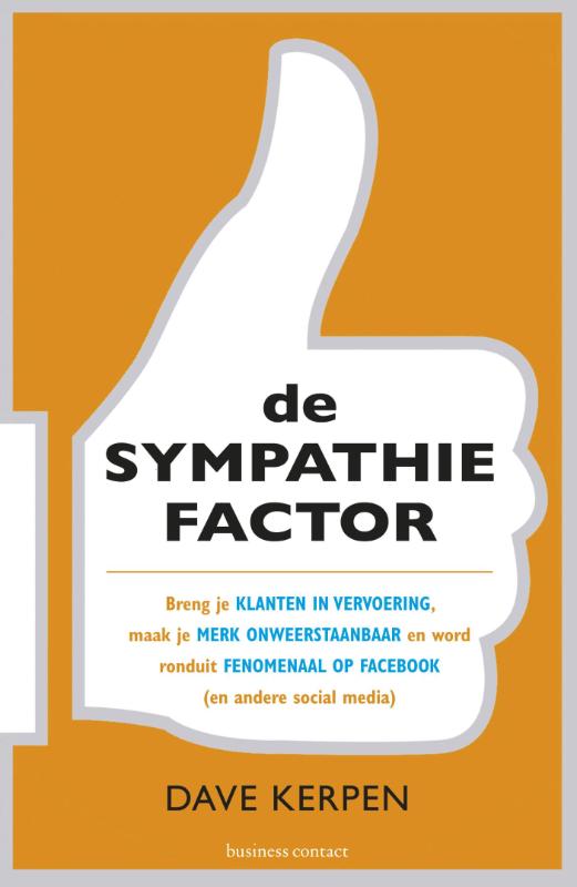 Omslag van De sympathiefactor