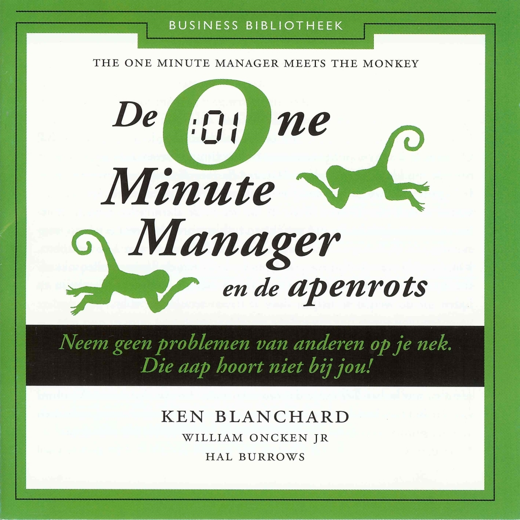 Omslag van De one minute manager en de apenrots