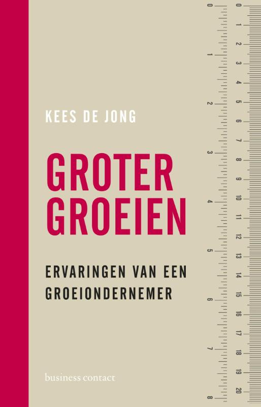 Omslag van Groter groeien