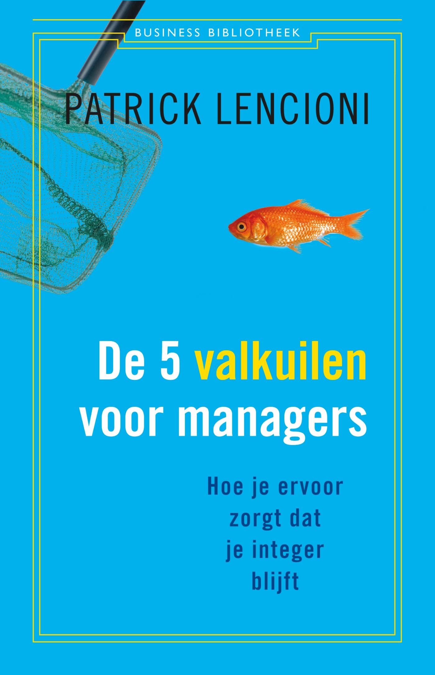 Omslag van De 5 valkuilen voor managers