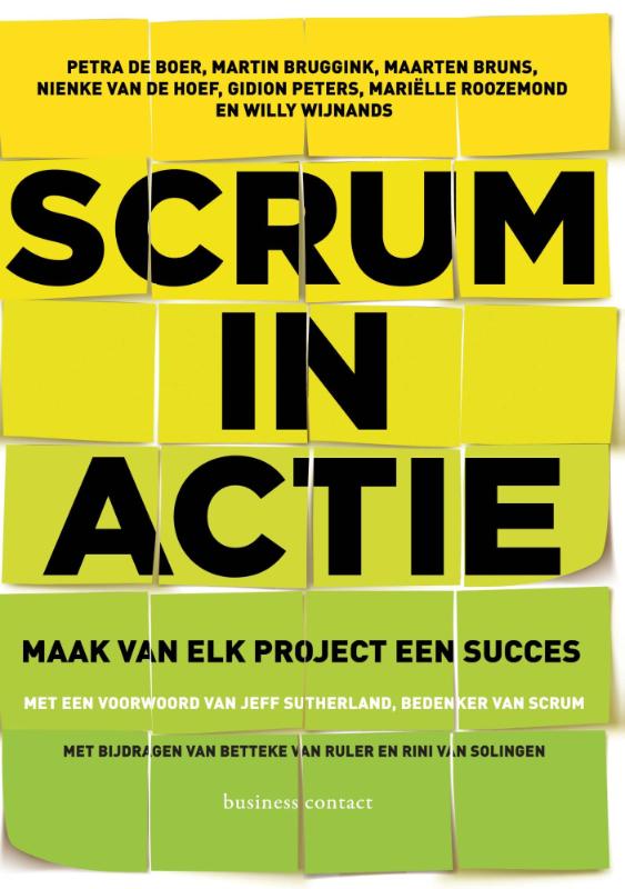 Omslag van Scrum in actie