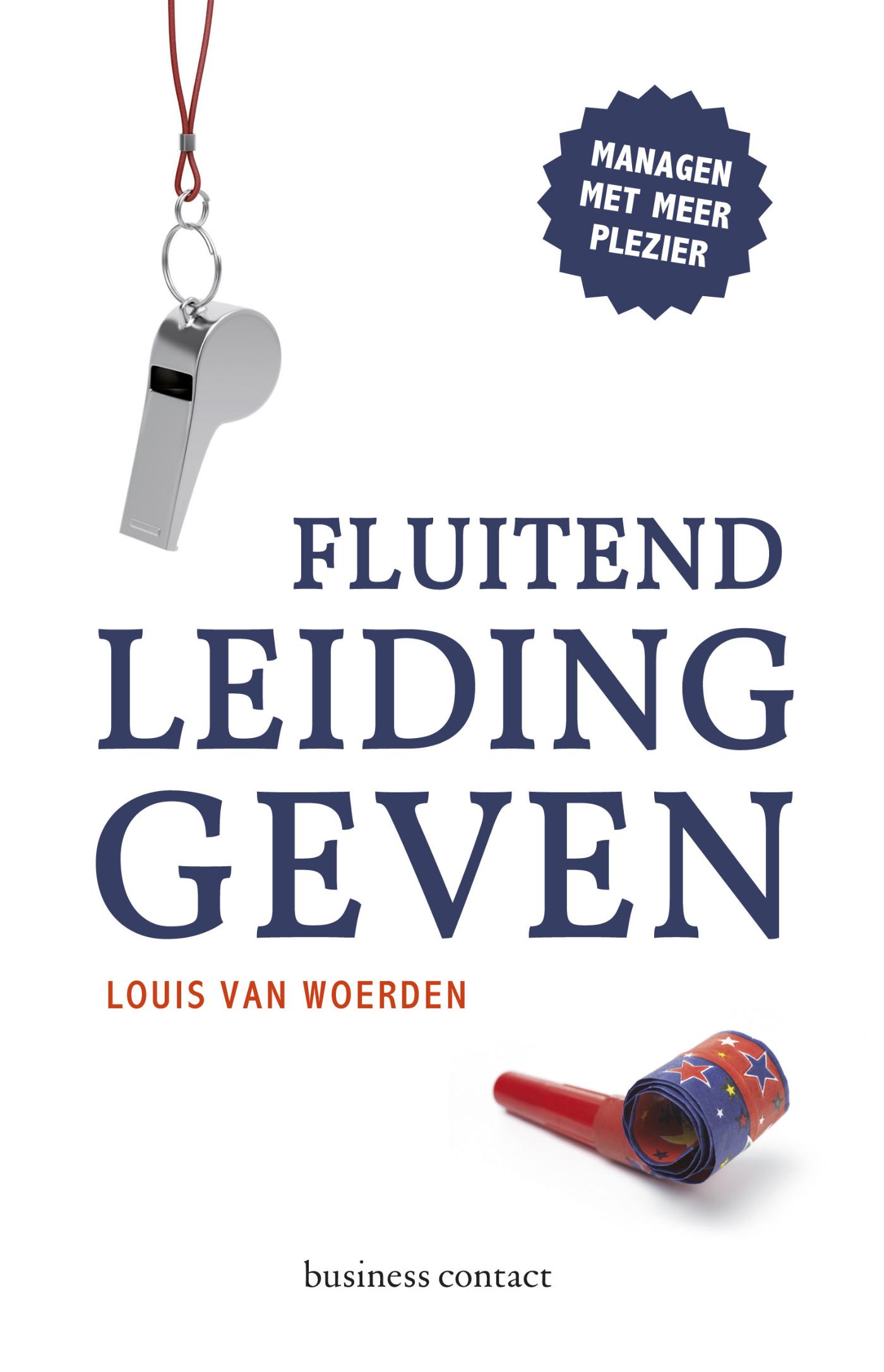 Omslag van Fluitend leidinggeven