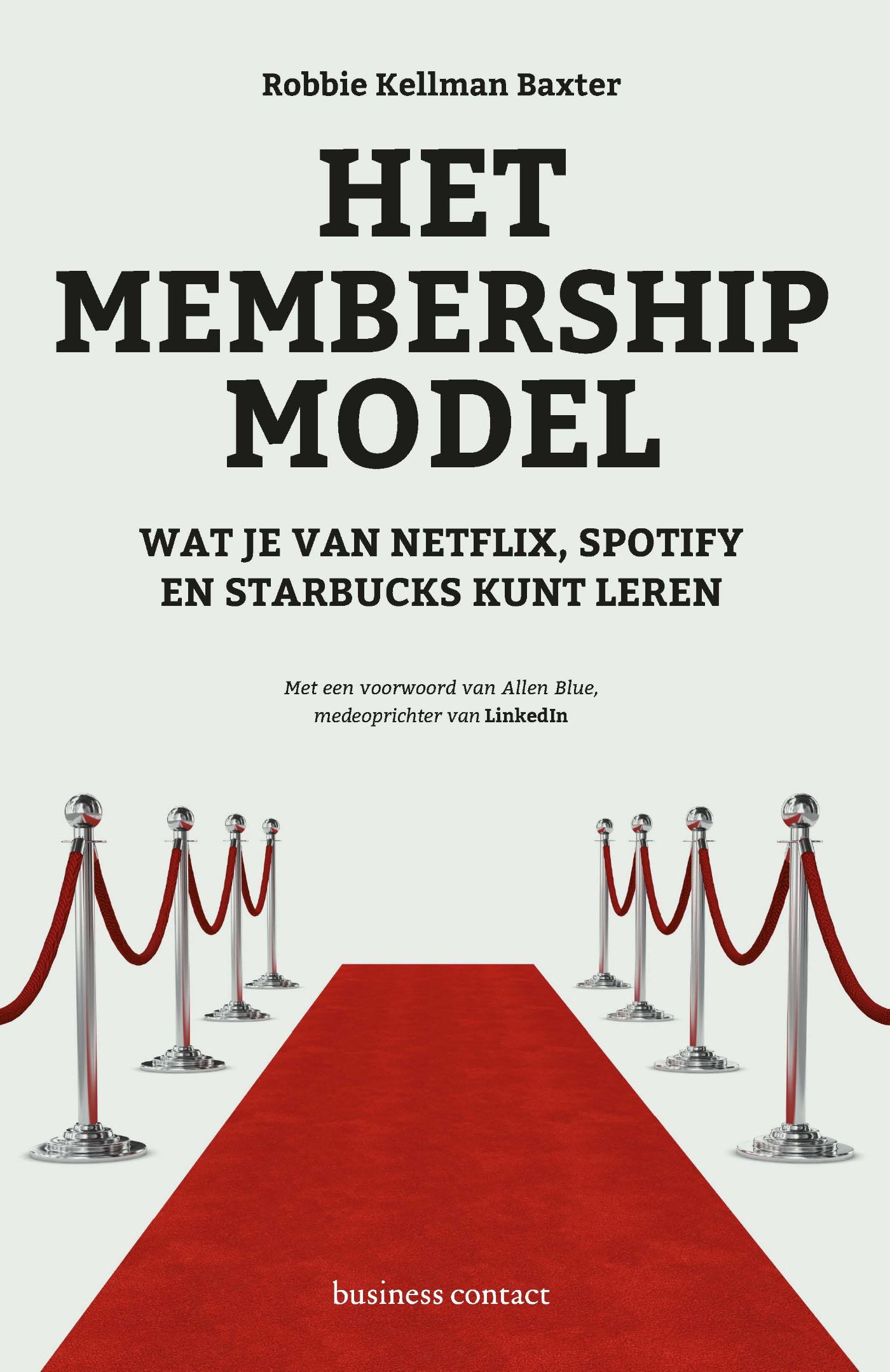 Omslag van Het membership-model