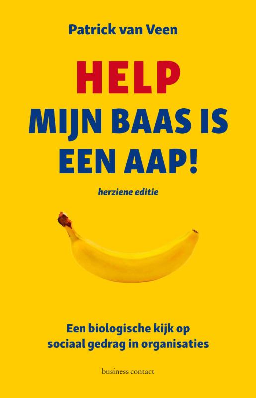 Omslag van Help mijn baas is een aap!