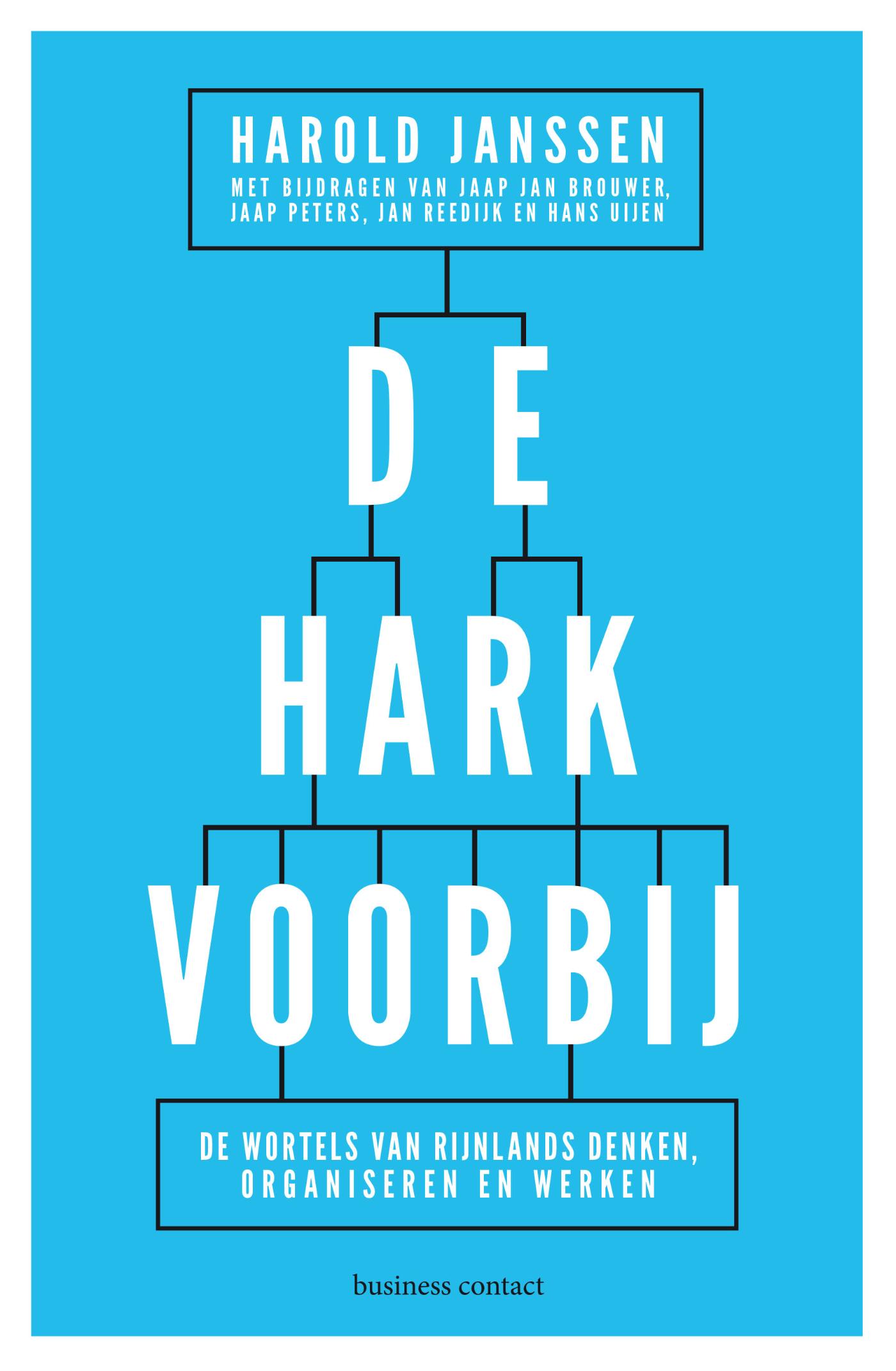 Omslag van De hark voorbij
