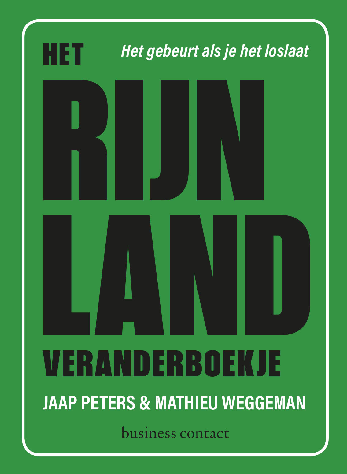 Omslag van Het Rijnland veranderboekje