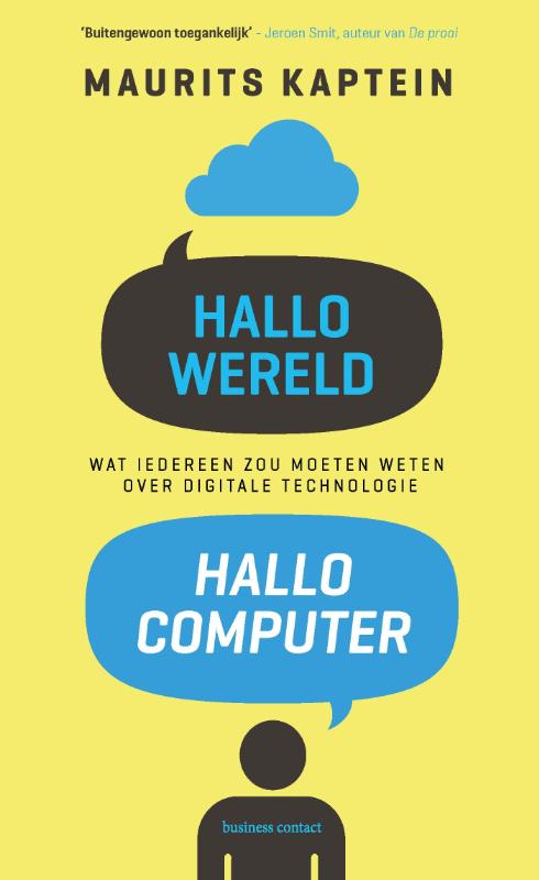Omslag van Hallo wereld, hallo computer
