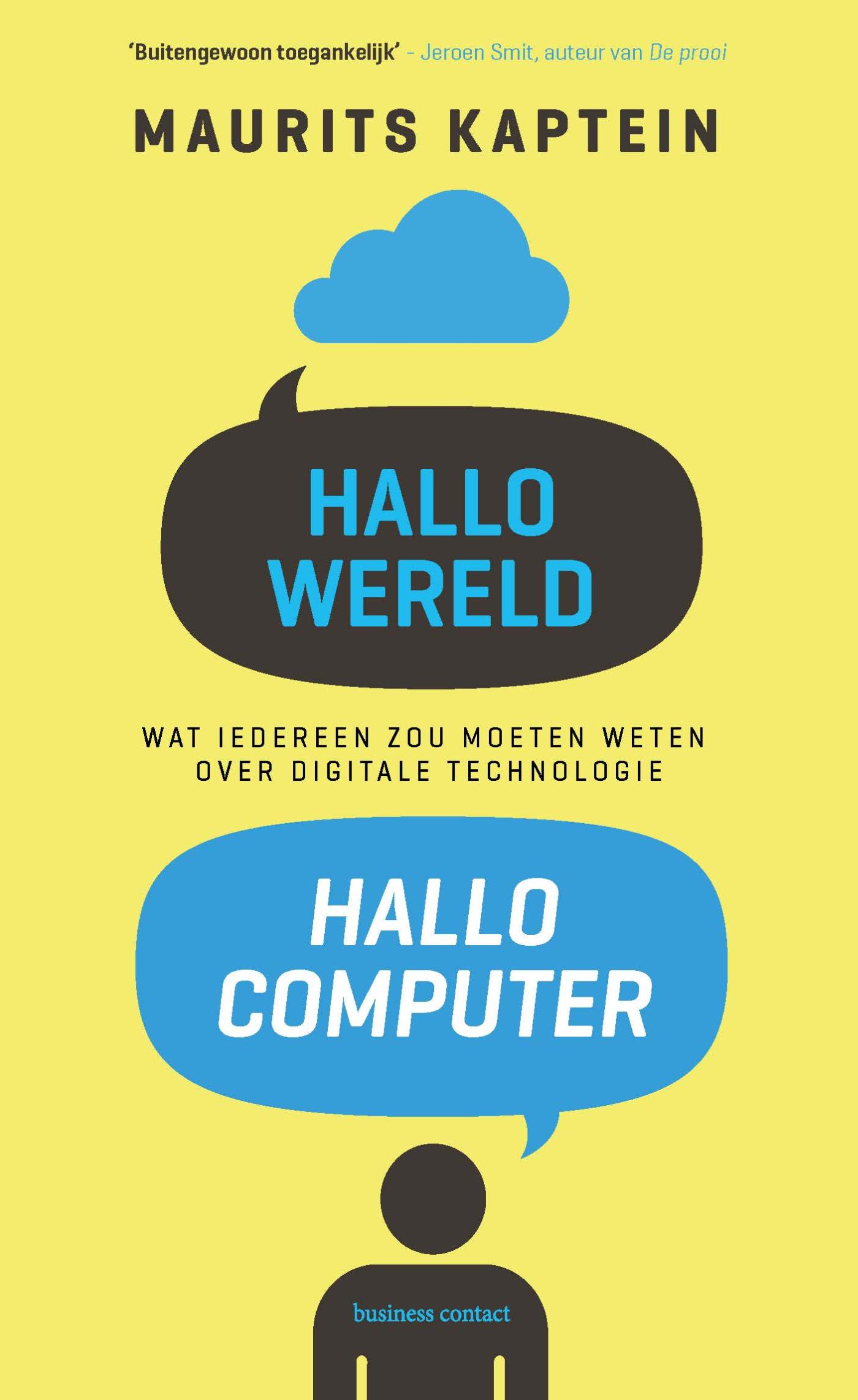 Omslag van Hallo wereld, hallo computer
