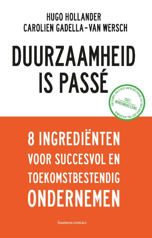 Omslag van Duurzaamheid is passé
