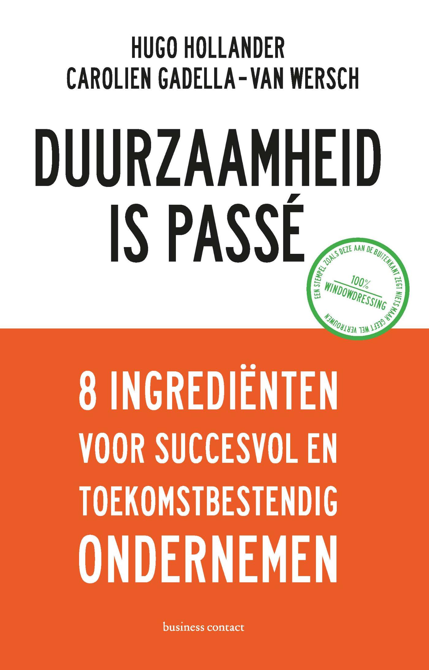 Omslag van Duurzaamheid is passé