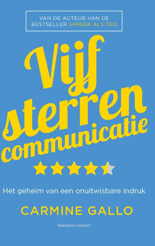 Omslag van Vijfsterrencommunicatie