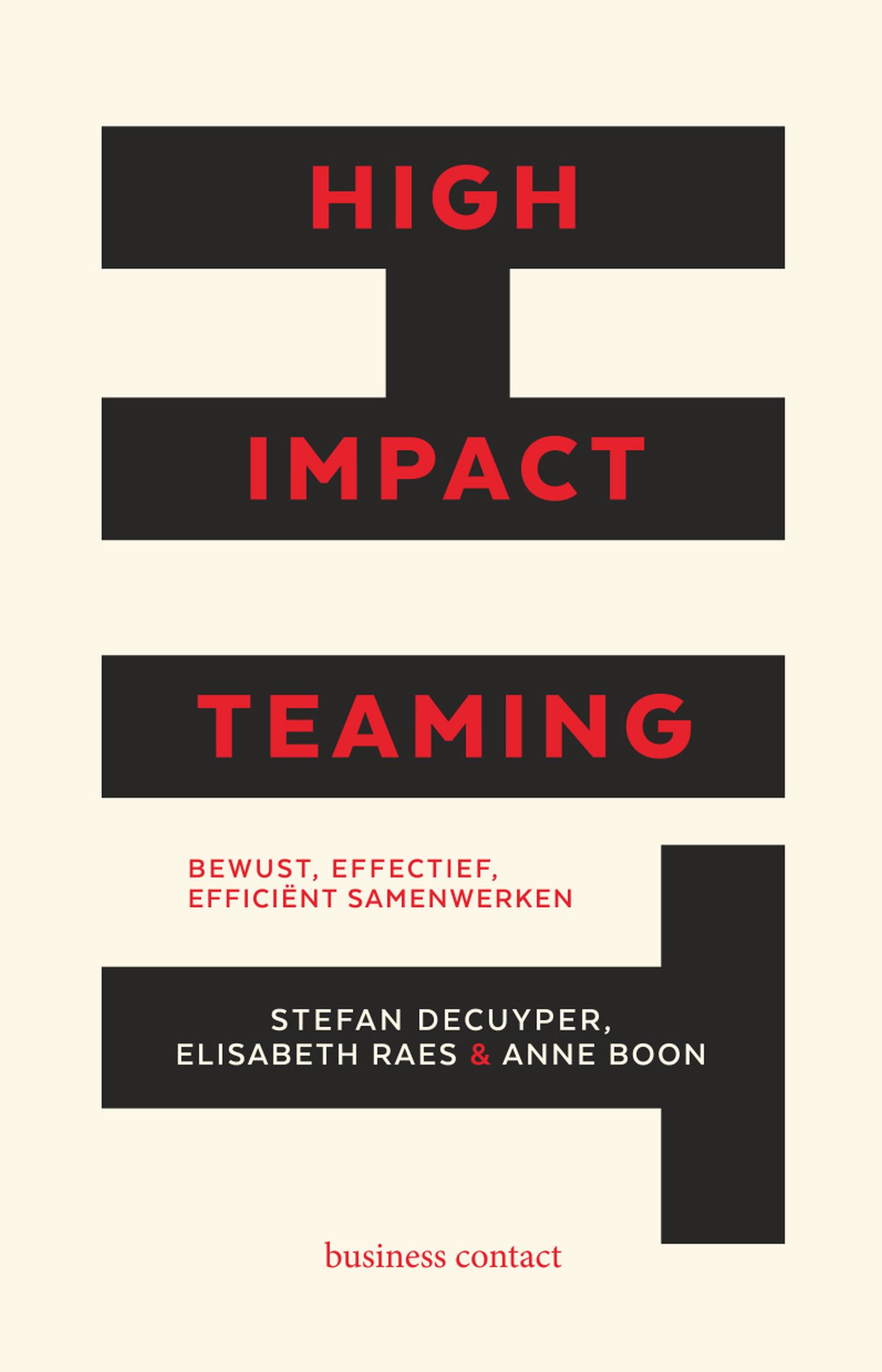 Omslag van High Impact Teaming